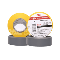 3M Temflex 150系列 電氣絕緣膠帶,黃
